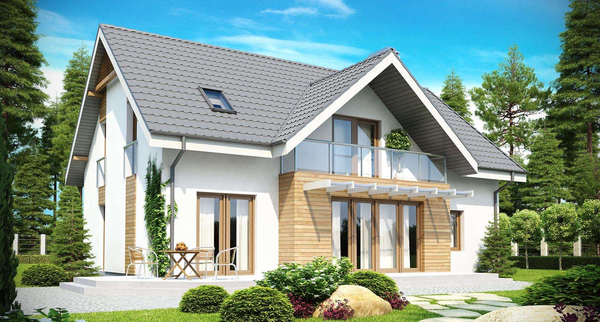 Casă cu mansardă 157 mp utili, un dormitor, 2 băi