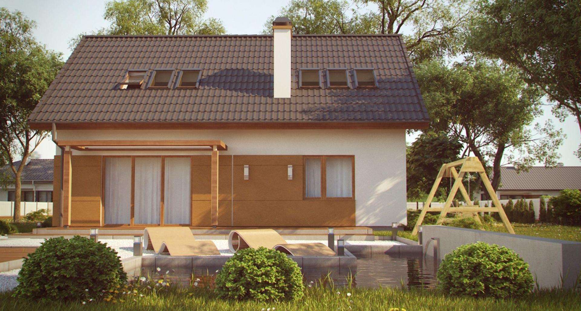 Casă cu mansardă 119 mp utili, un dormitor, 2 băi