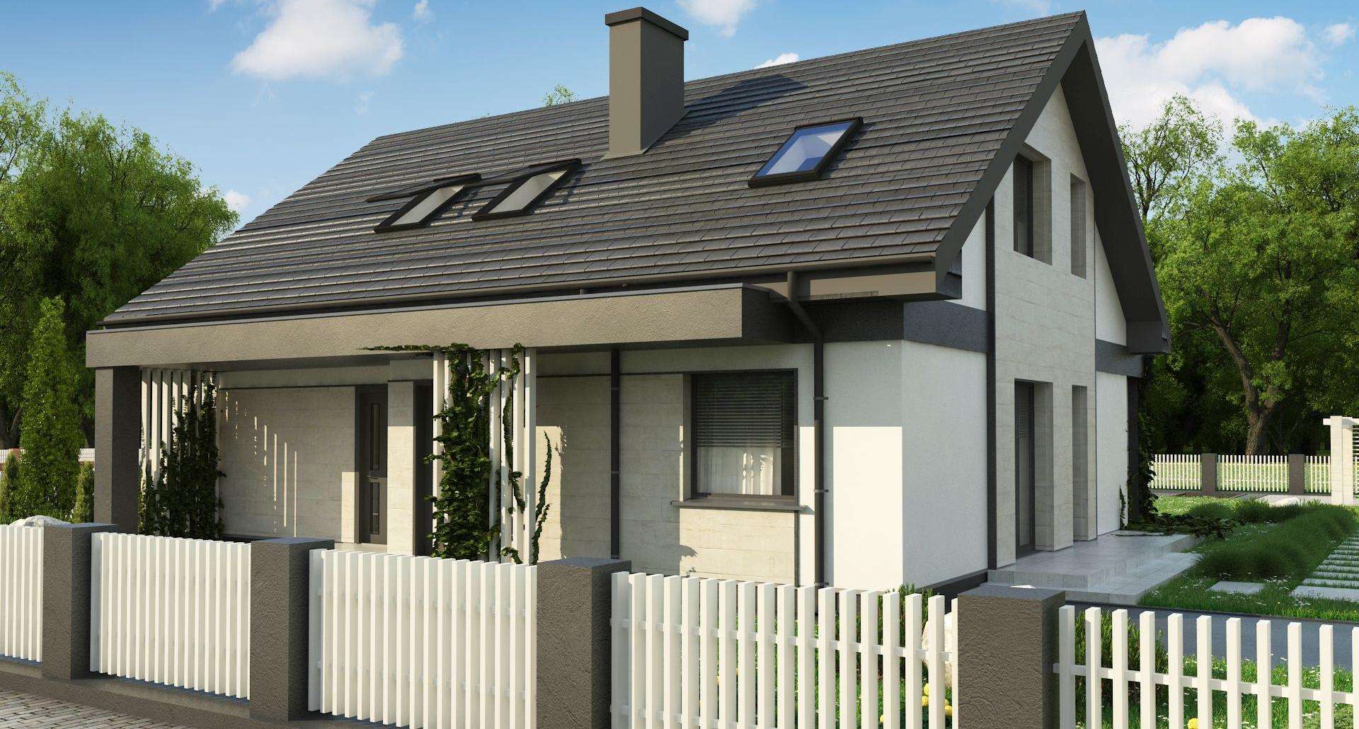 Casă cu mansardă 155 mp utili, un dormitor, 3 băi Casă cu mansardă 155 mp utili, un dormitor, 3 băi