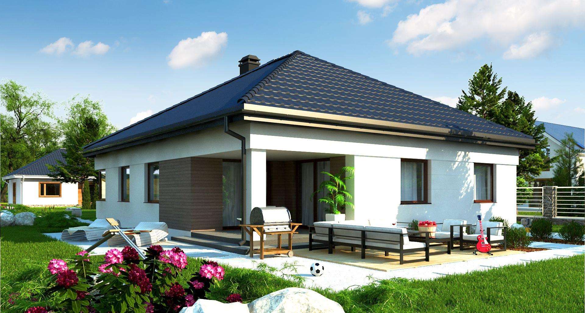Casă parter 147 mp utili, 3 dormitoare, 2 băi