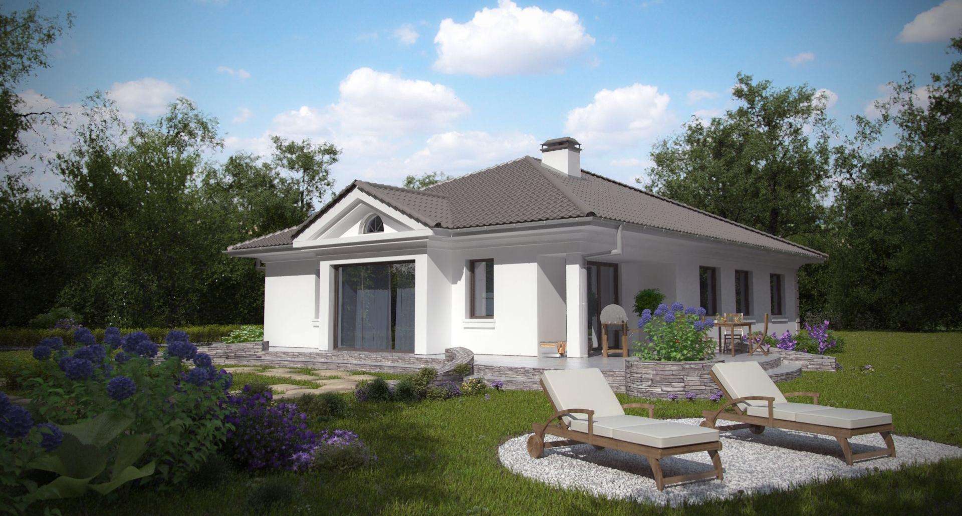 Casă parter 126 mp utili, 3 dormitoare, o baie